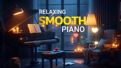 Relaxing Piano with Gentle Rain Sounds for Deep Sleep Live 247 Study Focus  Relaxation