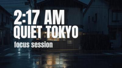 Relaxing Rain Lofi Japan Edition