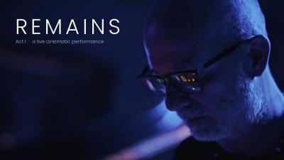 Remains  Act I a live cinematic performance for piano tape  field recordings