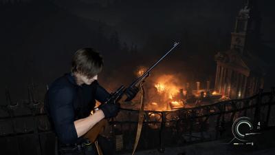 Resident Evil Requiem  Leon Combat  PC Gameplay