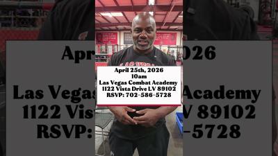 Sexual Assault Seminar April 25 2026. coachbritt lasvegaskravmaga lasvegascombatacademy
