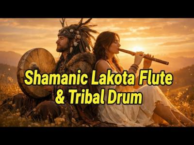 Shamanic Lakota Flute  Tribal Drum  Ancestral Healing Music for Meditation Ritual  Deep Trance