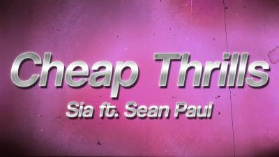 Sia  Cheap Thrills ft. Sean Paul Lyrics
