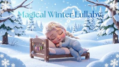 Sleep Instantly Magical Winter Lullaby  Ice Princess Baby Sleep Music