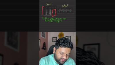 SQL Interview Tips 4100  Self Joins shorts