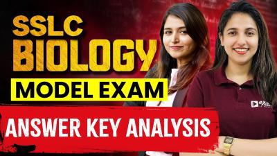 SSLC BIOLOGY MODEL EXAM 2026  ANSWER KEY  EXAM WINNER SSLC