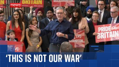 Starmer UK not going to be dragged into Iran war