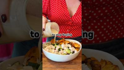 Stop buying bottled dressing Try this creamy healthy hummus dressing healthyrecipes healthy