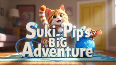Suki and Pips Big Adventure Heartwarming Animal Picture Book for Preschoolers