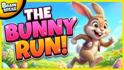  The Easter Bunny Run  Easter Brain Break  Brain Breaks for Kids