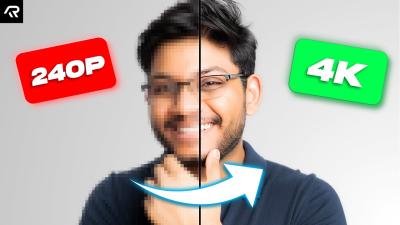 This AI Video Upscaler Is Actually INSANE  Enhance Video Quality To 4K
