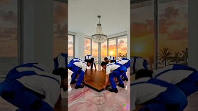 THIS FLOOR IS JUST CRAZY Luxury Pink Aquarium Epoxy Floor epoxyfloor renovation interiordesign
