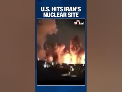 Trump Shares Explosion Video After US Israel Strike Hits Iran Nuclear Site in Isfahan  trump iran