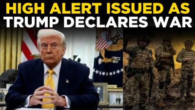 Trump Speech LIVE  President Trump Declares War  National emergency at the us iran tension