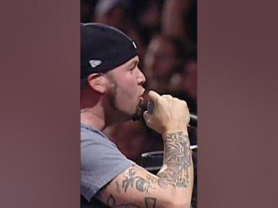 Undertaker makes WrestleMania entrance by riding out to Limp Bizkits live performance of Rollin.