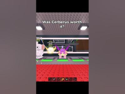 Was the Cerberus worth it He also gave me some lucky blocks   steal a brainrot 