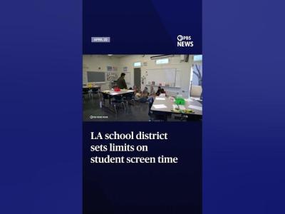 WATCH LA school district sets limits on student screen time
