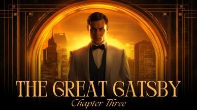 1.5x Speed The Great Gatsby  Chapter 3  Full Audiobook by F Scott Fitzgerald