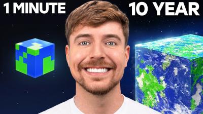 1 Minute vs 10 Year Build Challenge