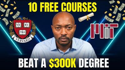 10 Free Harvard  MIT Courses That Beat a 300K Degree