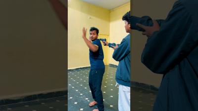 62 How to defence gun from backside gun karate youtubeshorts gun