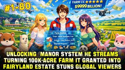 After unlocking Strongest Manor System he turns 100K acres system granted into a paradise estate