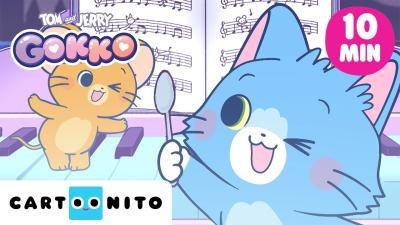 Bedtime Music Chaos  Tom  Jerry GOKKO  Cute Episodes for Little Kids  Cartoonito