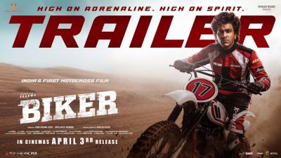 BIKER Trailer  Sharwanand  Dr Rajashekhar  Malvika Nair  Abhilash Reddy  Ghibran Vaibodha