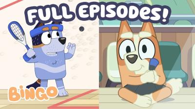 Bingo Tries To Play Squash  Full Episodes  Great Moments  Bingo  Official Channel