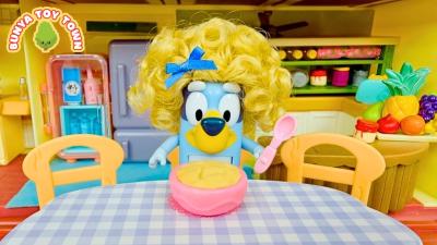 BLUEY  Goldilocks Parody  Pretend Play with Bluey Toys