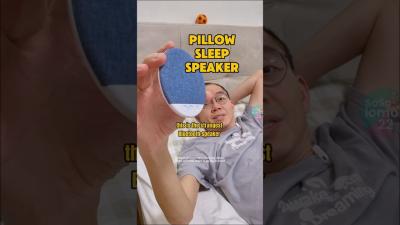can listen to boring podcast too  pillow sleep bluetooth speakersleep insomnia
