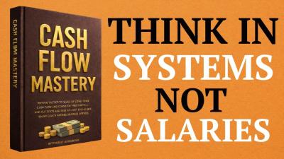 CASH FLOW MASTERY  How to Think in Systems Not Salaries  Audiobook 