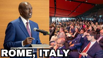 Cheers Standing Ovation as President Ruto delivers a Powerful lecture at LUISS University in Italy
