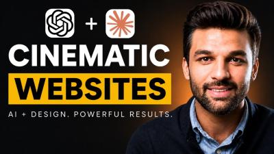 Claude Skills  GPT  Insane Cinematic Websites Full Tutorial For Beginners  100 Free