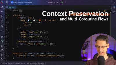 Context Preservation and MultiCoroutine Flows