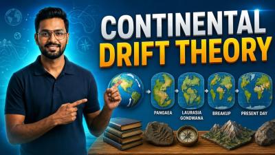 Continental Drift Theory  Ep03  Complete Geography Revision for UPSC