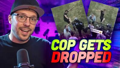 Cop Gets DROPPED  The Skateboard Podcast