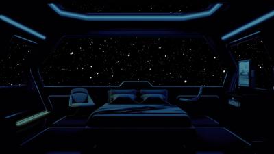 Cosmic Stillness And Low Frequencies For Deep Night Rest