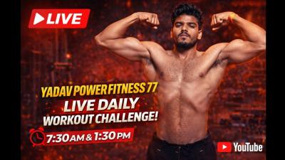 crazy workout challenge on live Power Fitness 77 is live