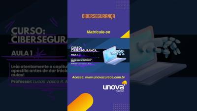 Curso de Cibersegurança Gratuito e Online da Unova