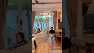 Daily Vlog  suasana sore di rumah