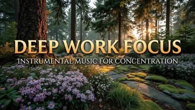 Deep Focus Music for Deep Work Productivity Concentration and Flow  Calm Earth Chill