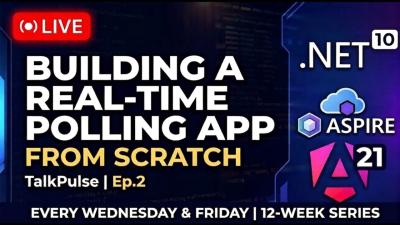 Domain Entities  Vertical Slice Architecture in .NET 10  TalkPulse Live Build Ep.2