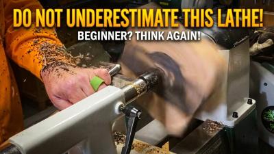 Dont Underestimate This Beginner Lathe  Pathfinder Review and Test in 4K