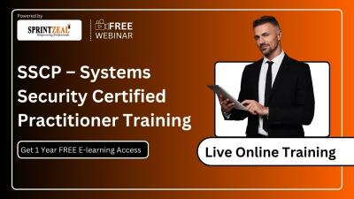 FREE SSCP Certification Course  Systems Security Certified Practitioner Training  Sprintzeal
