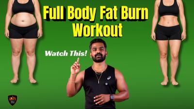 Full Body Fat Burn Workout  Complete Weight Loss  Calorie Burning Routine  Home Fitness