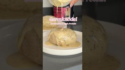 Gesunde Germknödel zum Abnehmen  fitness rezepte abnehmen
