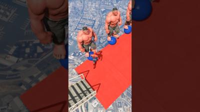 GTA 5 Epic Water Ragdolls Spiderman JumpFails Ep 163 shorts