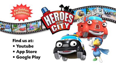 Heroes of the City  Movie App  Car Cartoons  Car Cartoons