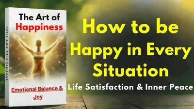 How To Be Happy Always  The Art of Happiness Audiobook